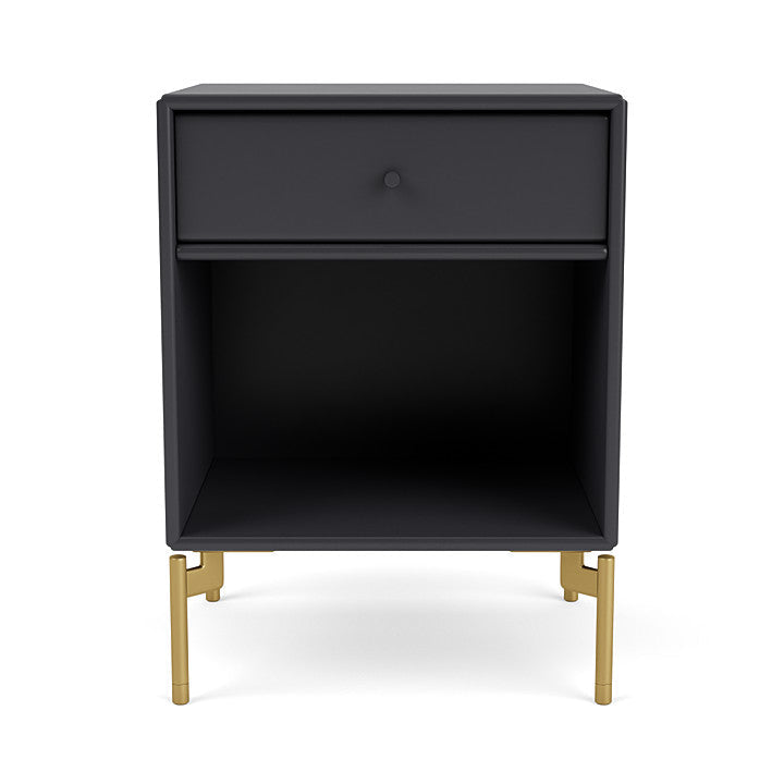[product_category]-Montana Dream Nightstand With Legs, Anthracite/Brass-Montana Furniture-5714322205030-000DREAM-04-09-MON-2