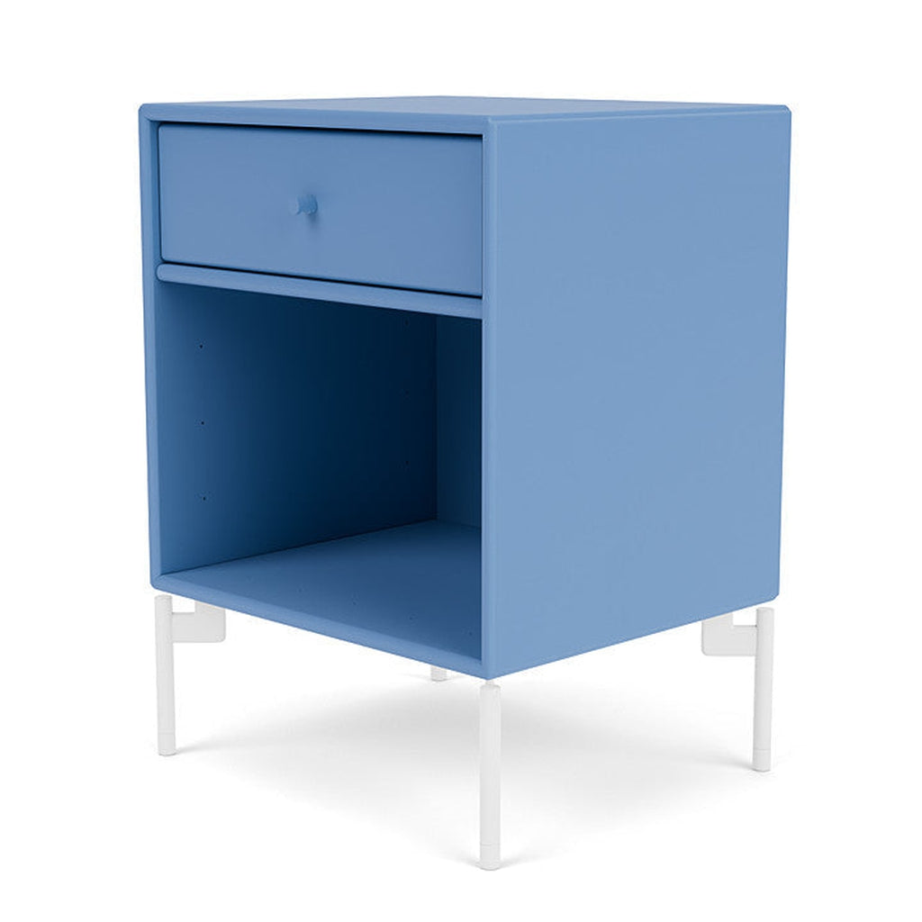[product_category]-Montana Dream Nightstand With Legs, Azure Blue/Snow White-Montana Furniture-5714322381185-000DREAM-154-02-MON-1