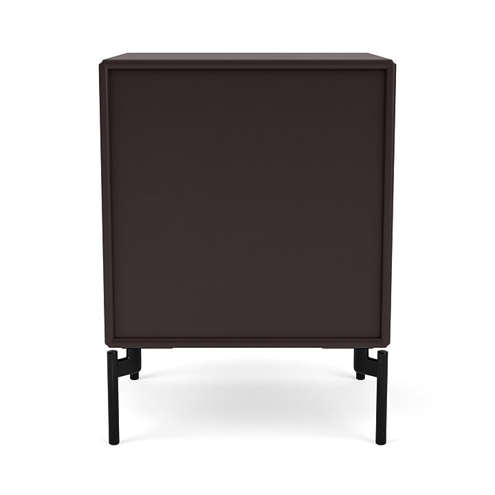 [product_category]-Montana Dream Nightstand With Legs, Balsamic/Black-Montana Furniture-5714322354844-000DREAM-160-03-MON-4