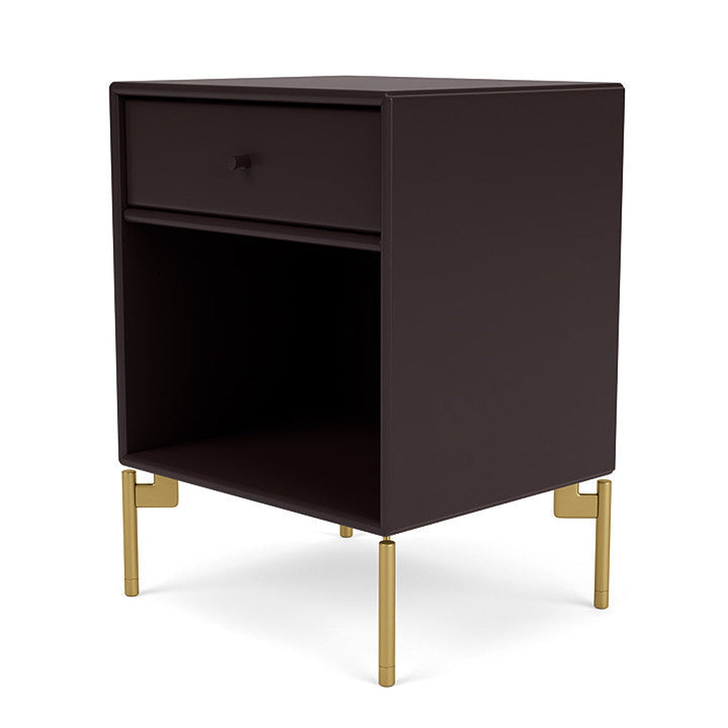 [product_category]-Montana Dream Nightstand With Legs, Balsamic/Brass-Montana Furniture-5714322364010-000DREAM-160-09-MON-1