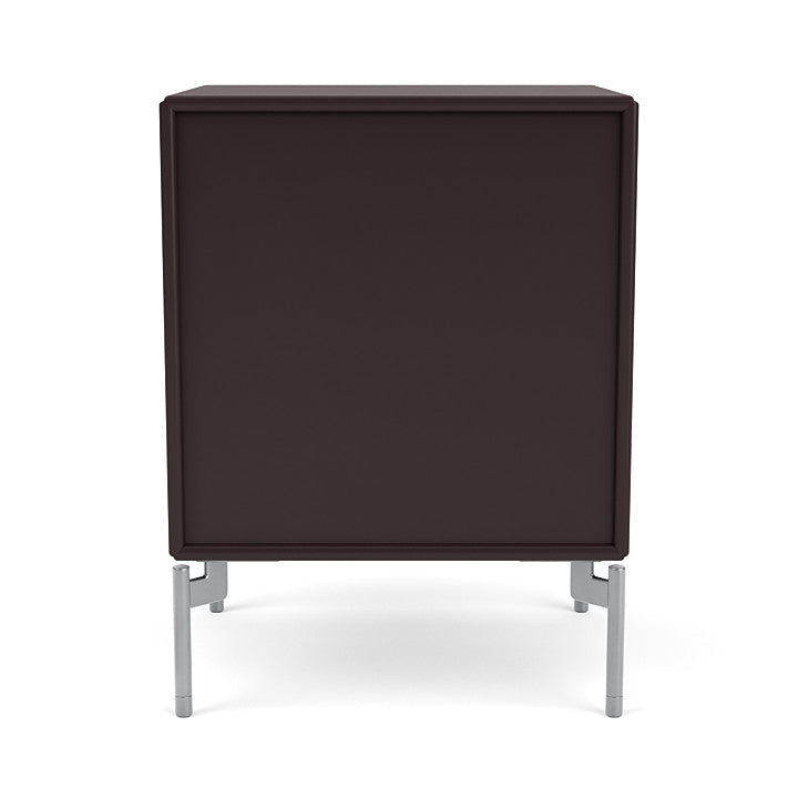 [product_category]-Montana Dream Nightstand With Legs, Balsamic/Matt Chrome-Montana Furniture-5714322381598-000DREAM-160-01-MON-4