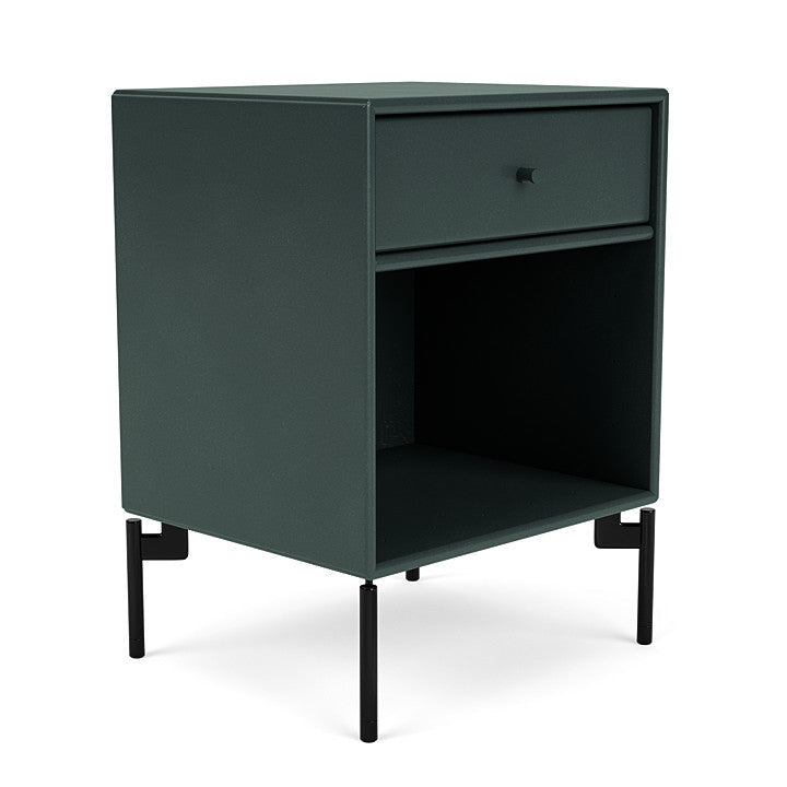 [product_category]-Montana Dream Nightstand With Legs, Black Jade/Black-Montana Furniture-5714322381819-000DREAM-163-03-MON-3