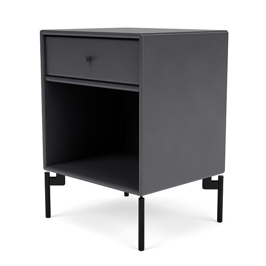 [product_category]-Montana Dream Nightstand With Legs, Carbon Black/Black-Montana Furniture-5714322382120-000DREAM-36-03-MON-1