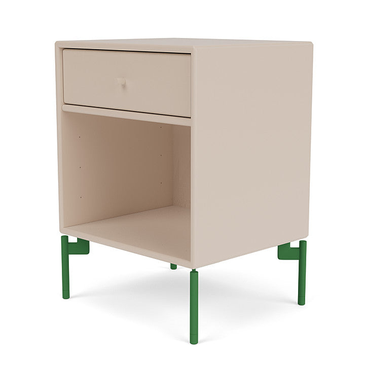 [product_category]-Montana Dream Nightstand With Legs, Clay/Parsley-Montana Furniture-5715288345860-000DREAM-168-13-MON-1