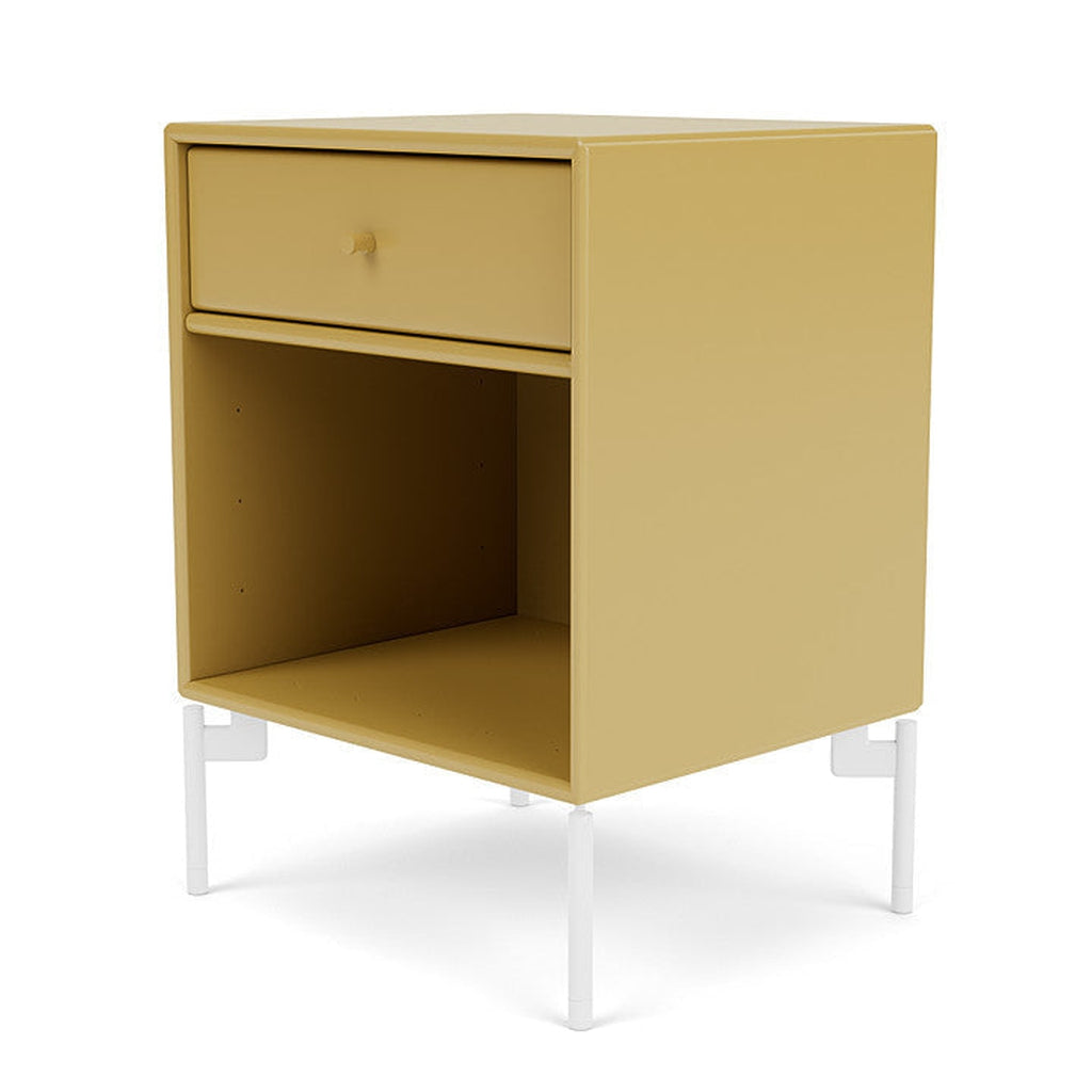[product_category]-Montana Dream Nightstand With Legs, Cumin/Snow White-Montana Furniture-5714322381420-000DREAM-157-02-MON-1