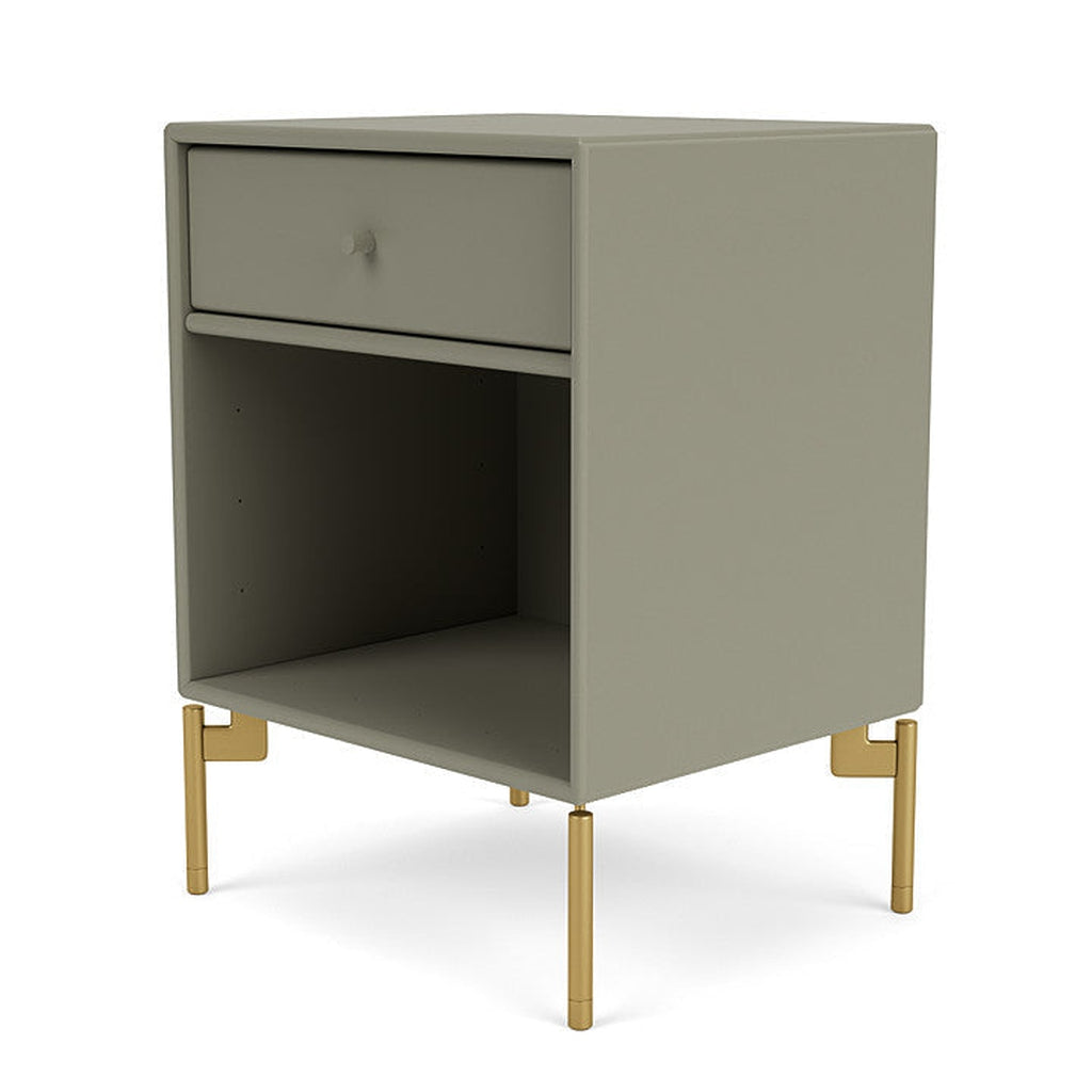 [product_category]-Montana Dream Nightstand With Legs, Fennel/Brass-Montana Furniture-5714322380621-000DREAM-144-09-MON-1