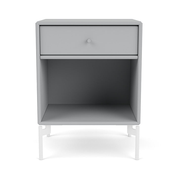 [product_category]-Montana Dream Nightstand With Legs, Fjord/Snow White-Montana Furniture-5714322379854-000DREAM-02-02-MON-2