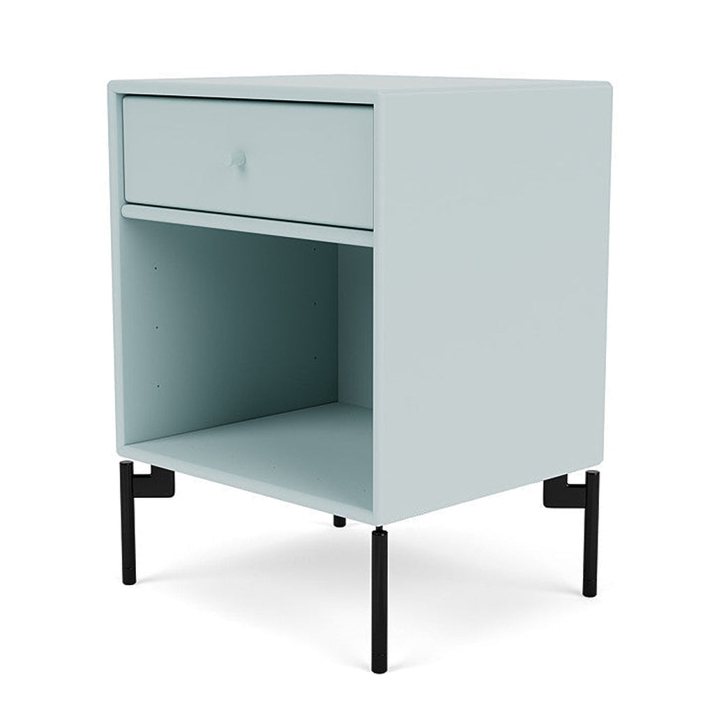 [product_category]-Montana Dream Nightstand With Legs, Flint/Black-Montana Furniture-5714322380881-000DREAM-148-03-MON-1