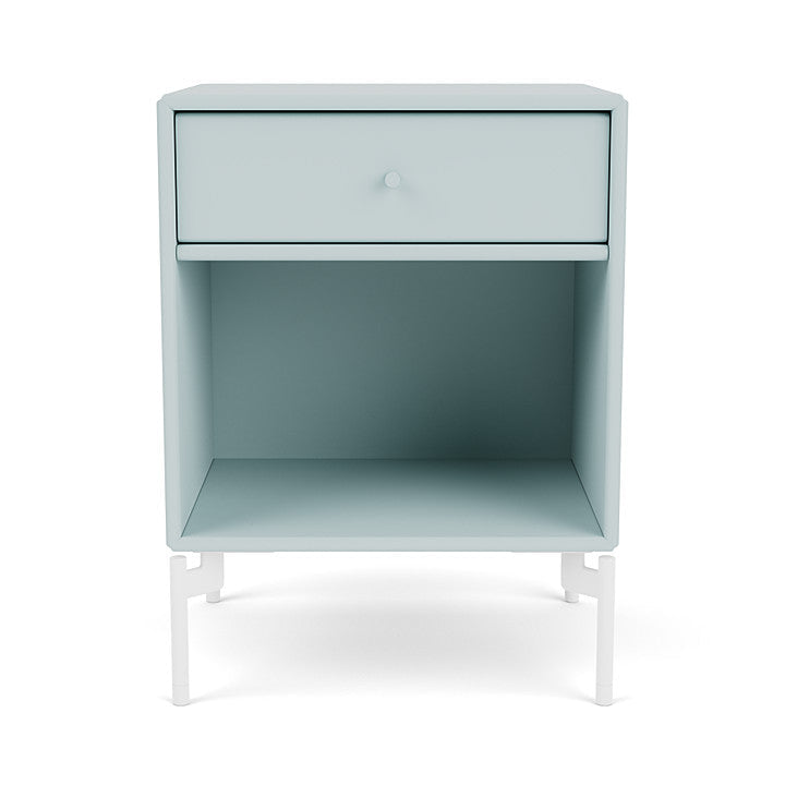 [product_category]-Montana Dream Nightstand With Legs, Flint/Snow White-Montana Furniture-5714322380874-000DREAM-148-02-MON-2