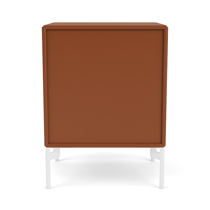 [product_category]-Montana Dream Nightstand With Legs, Hazelnut/Snow White-Montana Furniture-5714322380720-000DREAM-146-02-MON-4