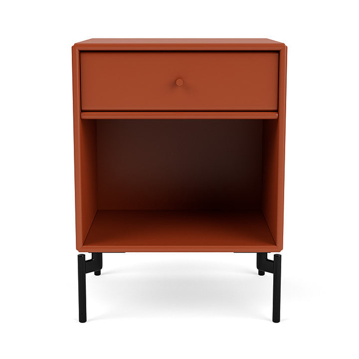 [product_category]-Montana Dream Nightstand With Legs, Hokkaido/Black-Montana Furniture-5714322381734-000DREAM-162-03-MON-2