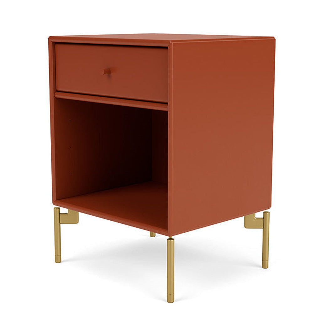 [product_category]-Montana Dream Nightstand With Legs, Hokkaido/Brass-Montana Furniture-5714322381789-000DREAM-162-09-MON-1