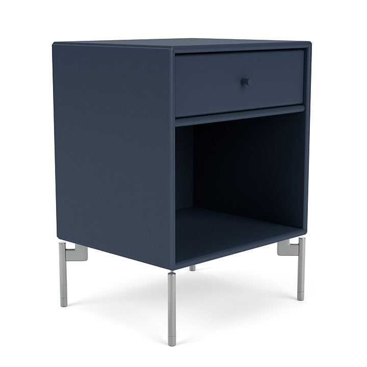 [product_category]-Montana Dream Nightstand With Legs, Juniper/Matt Chrome-Montana Furniture-5714322317931-000DREAM-138-01-MON-3