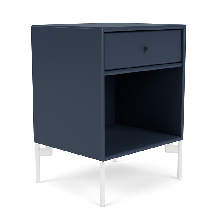 [product_category]-Montana Dream Nightstand With Legs, Juniper/Snow White-Montana Furniture-5714322380126-000DREAM-138-02-MON-3