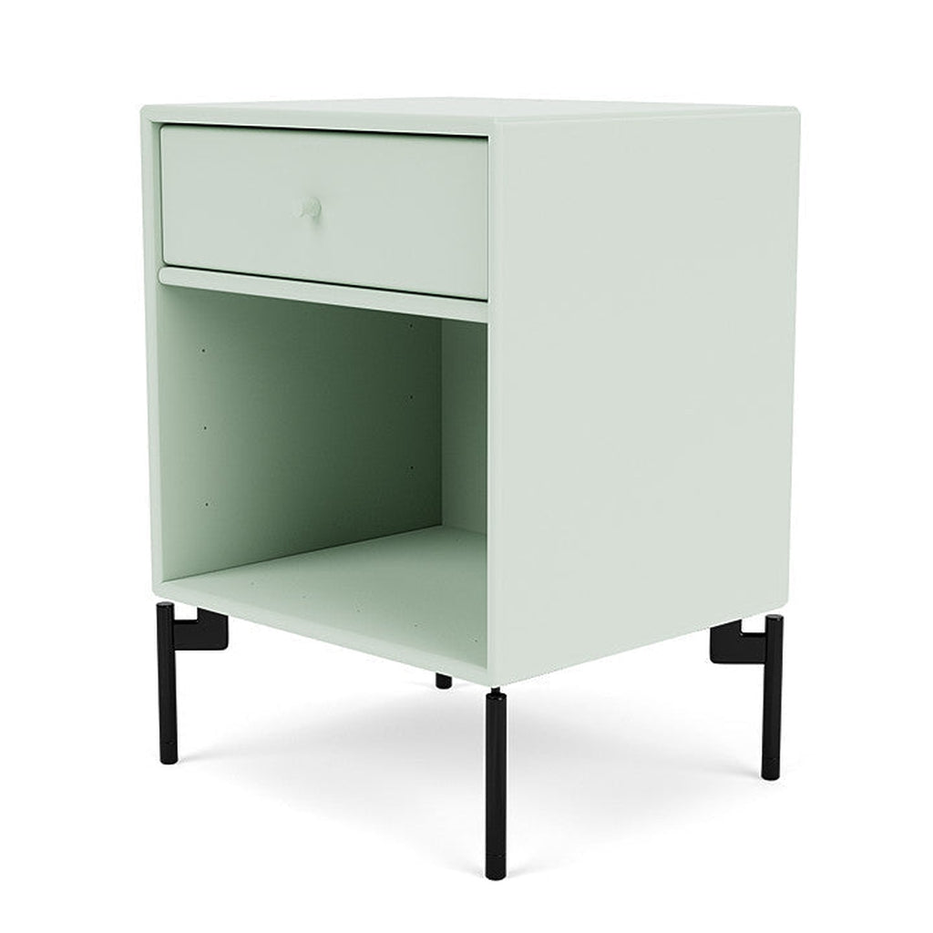 [product_category]-Montana Dream Nightstand With Legs, Mist/Black-Montana Furniture-5714322381666-000DREAM-161-03-MON-1