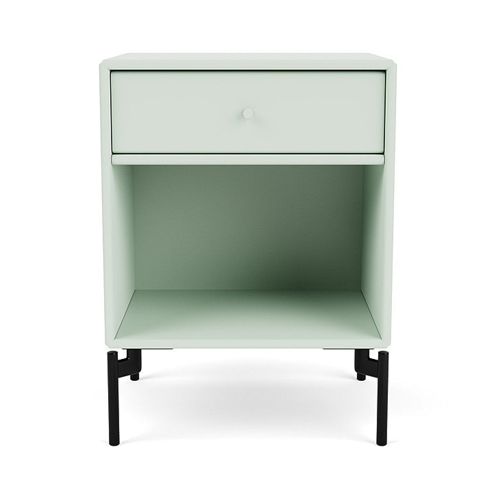 [product_category]-Montana Dream Nightstand With Legs, Mist/Black-Montana Furniture-5714322381666-000DREAM-161-03-MON-2