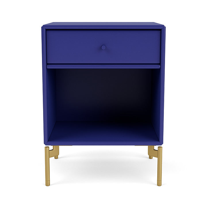 [product_category]-Montana Dream Nightstand With Legs, Monarch Blue/Brass-Montana Furniture-5714322205245-000DREAM-135-09-MON-2