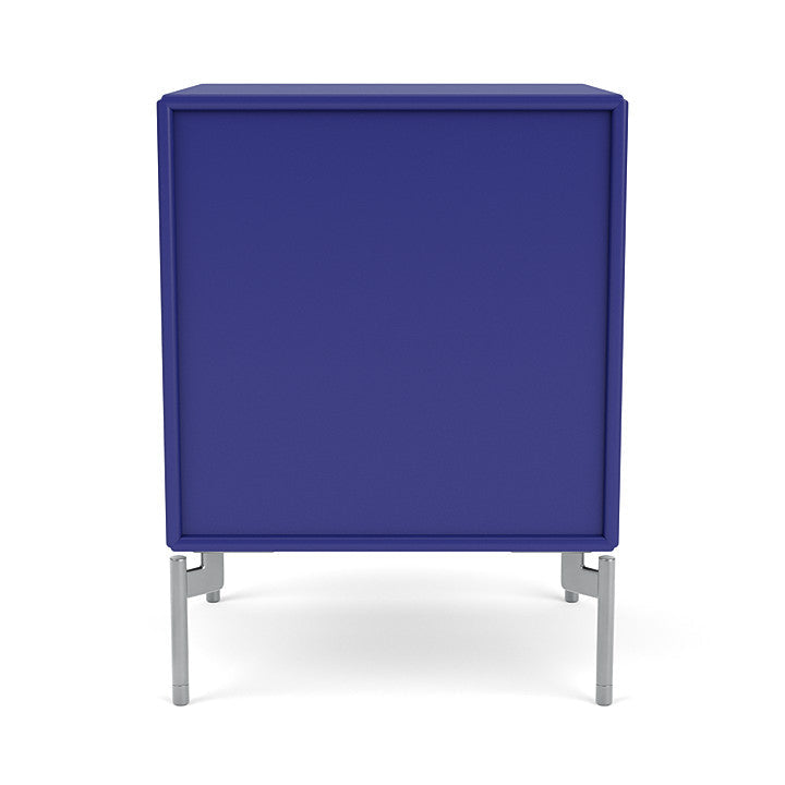 [product_category]-Montana Dream Nightstand With Legs, Monarch Blue/Matt Chrome-Montana Furniture-5714322010887-000DREAM-135-01-MON-4