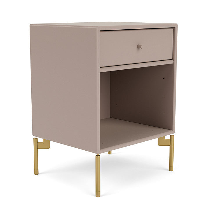 [product_category]-Montana Dream Nightstand With Legs, Mushroom Brown/Brass-Montana Furniture-5714322205320-000DREAM-137-09-MON-3