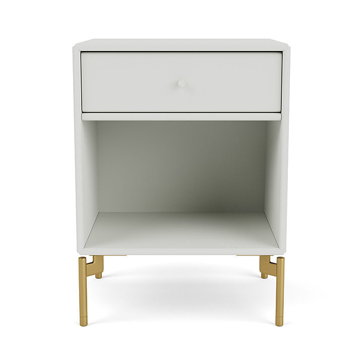 [product_category]-Montana Dream Nightstand With Legs, Nordic/Brass-Montana Furniture-5714322205108-000DREAM-09-09-MON-2