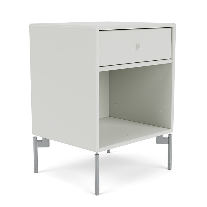 [product_category]-Montana Dream Nightstand With Legs, Nordic/Matt Chrome-Montana Furniture-5714322010863-000DREAM-09-01-MON-3