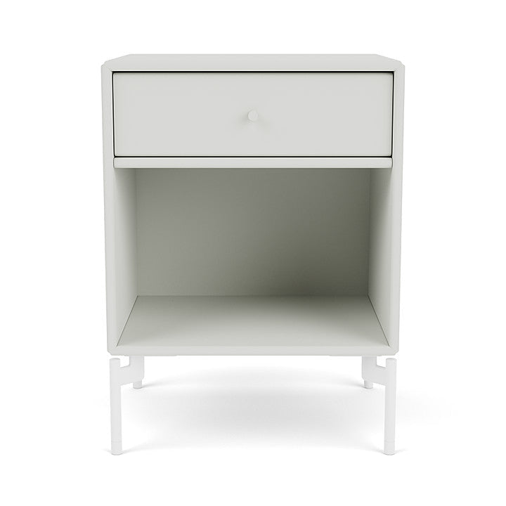 [product_category]-Montana Dream Nightstand With Legs, Nordic/Snow White-Montana Furniture-5714322205047-000DREAM-09-02-MON-2