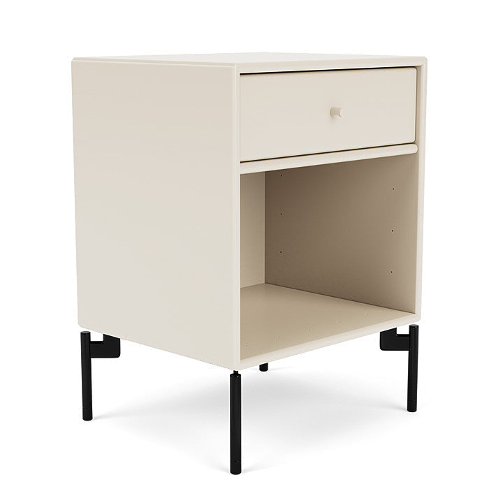 [product_category]-Montana Dream Nightstand With Legs, Oat/Black-Montana Furniture-5714322381475-000DREAM-158-03-MON-7