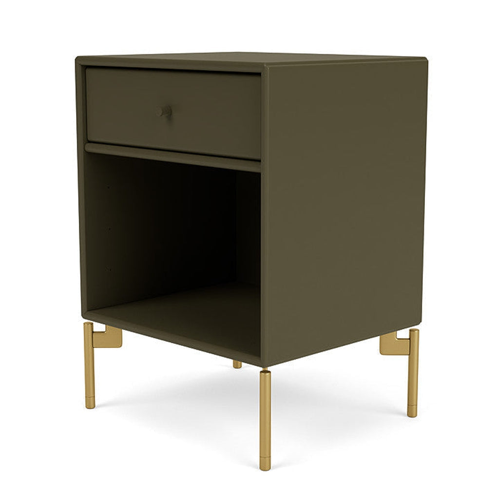[product_category]-Montana Dream Nightstand With Legs, Oregano/Brass-Montana Furniture-5714322380256-000DREAM-139-09-MON-1