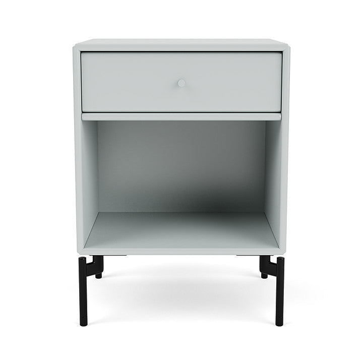 [product_category]-Montana Dream Nightstand With Legs, Oyster/Black-Montana Furniture-5714322381352-000DREAM-156-03-MON-2