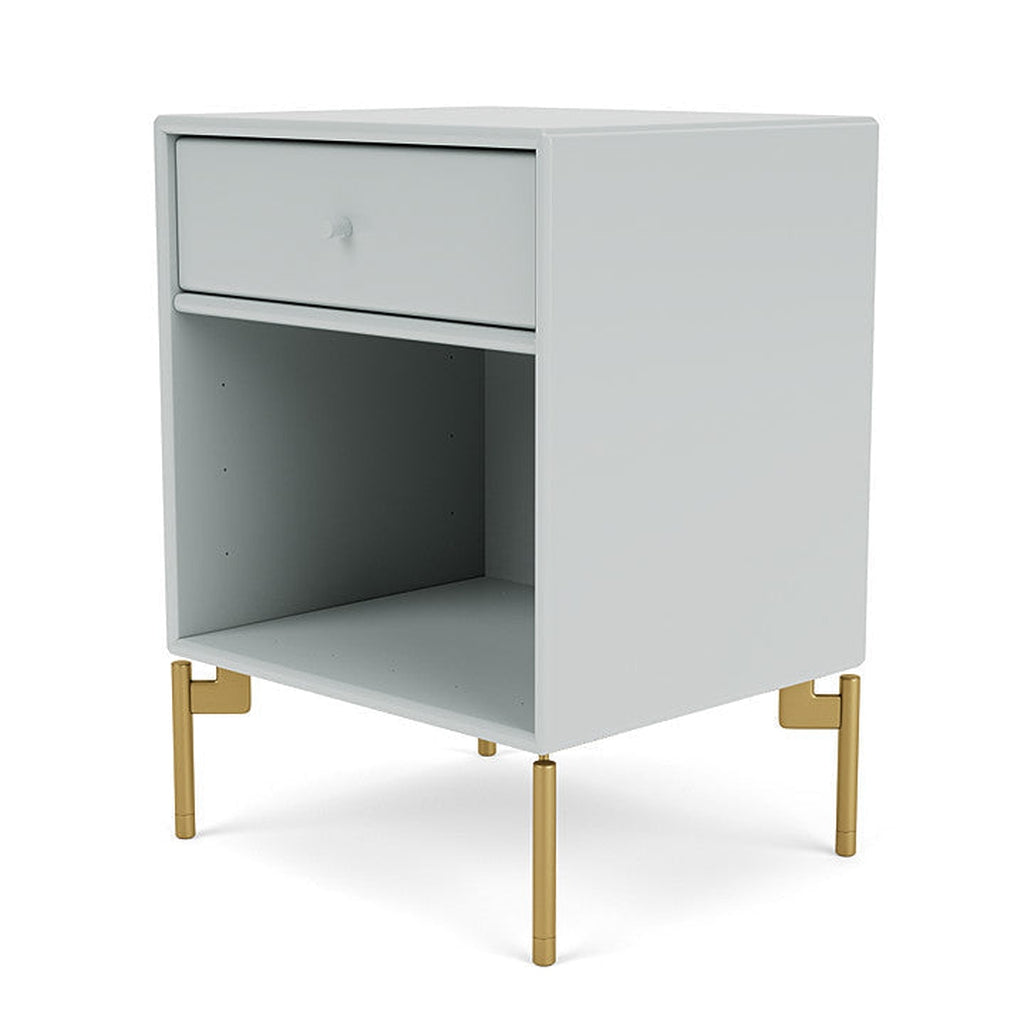 [product_category]-Montana Dream Nightstand With Legs, Oyster/Brass-Montana Furniture-5714322381406-000DREAM-156-09-MON-1