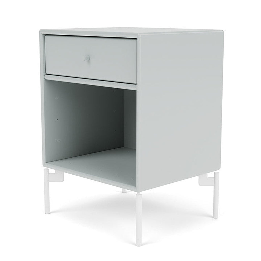 [product_category]-Montana Dream Nightstand With Legs, Oyster/Snow White-Montana Furniture-5714322381345-000DREAM-156-02-MON-1