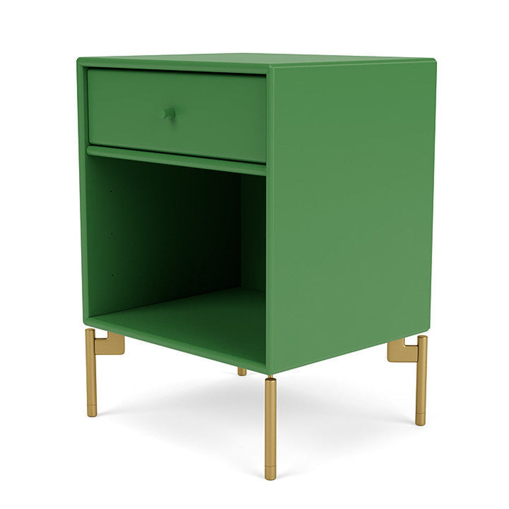 [product_category]-Montana Dream Nightstand With Legs, Parsley/Brass-Montana Furniture-5714322381161-000DREAM-152-09-MON-1