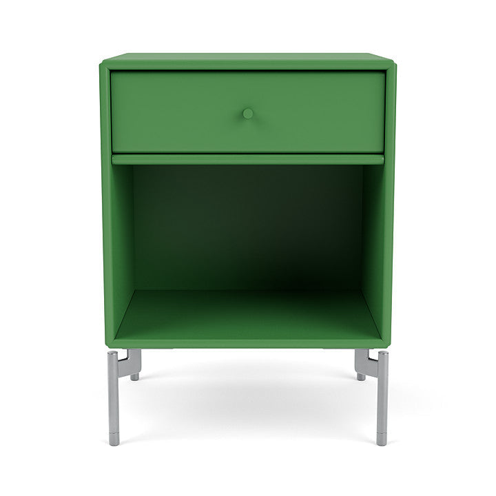 [product_category]-Montana Dream Nightstand With Legs, Parsley/Matt Chrome-Montana Furniture-5714322381093-000DREAM-152-01-MON-2