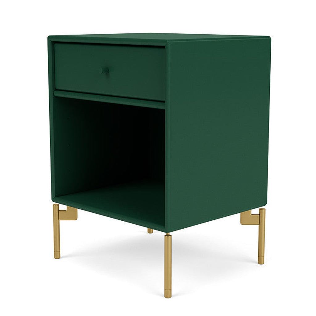 [product_category]-Montana Dream Nightstand With Legs, Pine/Brass-Montana Furniture-5714322380119-000DREAM-136-09-MON-1