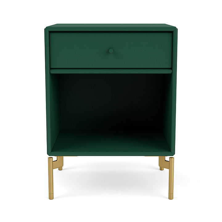 [product_category]-Montana Dream Nightstand With Legs, Pine/Brass-Montana Furniture-5714322380119-000DREAM-136-09-MON-2