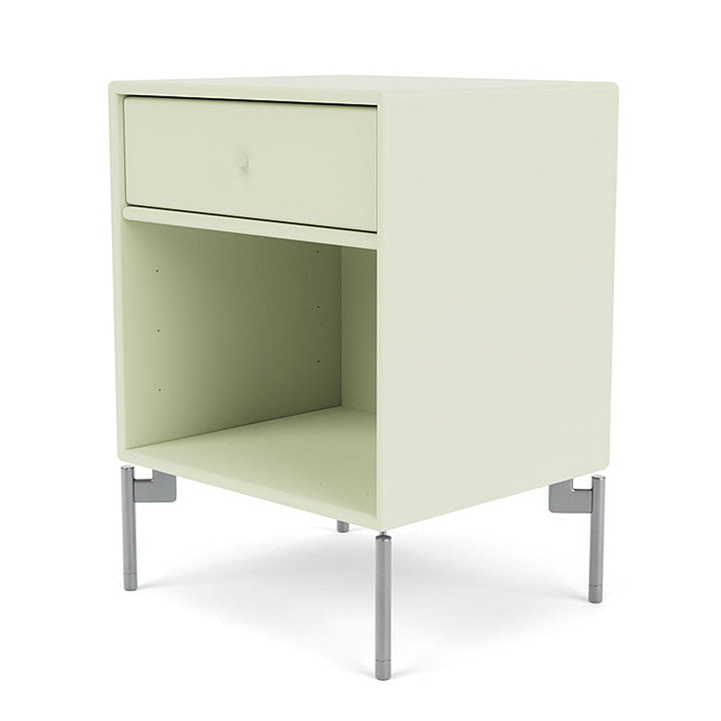 [product_category]-Montana Dream Nightstand With Legs, Pomelo/Matt Chrome-Montana Furniture-5714322380263-000DREAM-140-01-MON-1