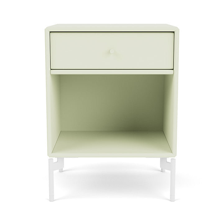 [product_category]-Montana Dream Nightstand With Legs, Pomelo/Snow White-Montana Furniture-5714322380270-000DREAM-140-02-MON-2