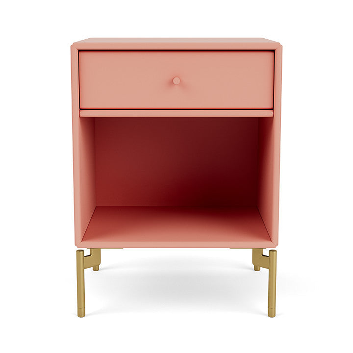 [product_category]-Montana Dream Nightstand With Legs, Rhubarb/Brass-Montana Furniture-5714322381086-000DREAM-151-09-MON-2