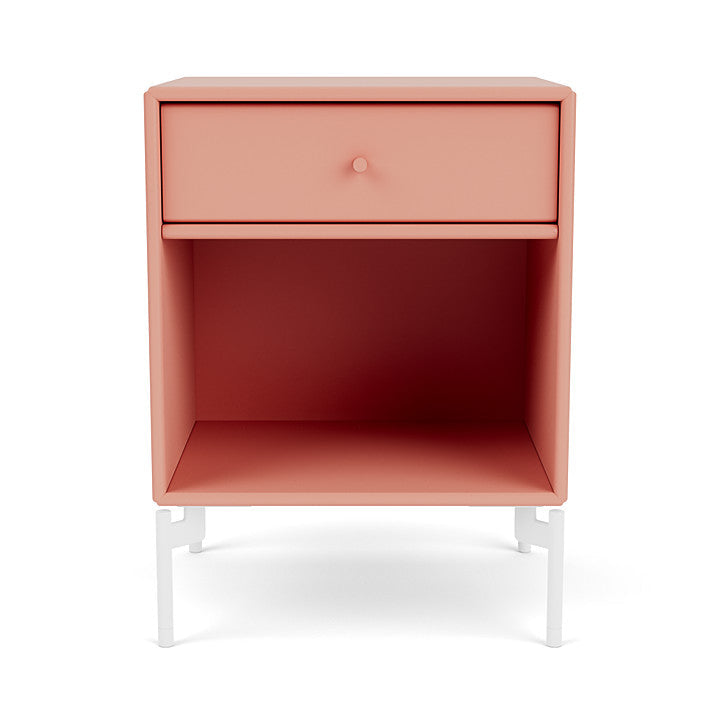 [product_category]-Montana Dream Nightstand With Legs, Rhubarb/Snow White-Montana Furniture-5714322381024-000DREAM-151-02-MON-2