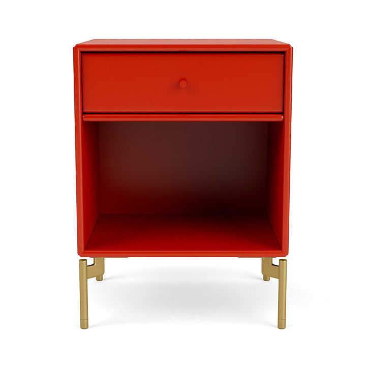 [product_category]-Montana Dream Nightstand With Legs, Rosehip/Brass-Montana Furniture-5714322380706-000DREAM-145-09-MON-2