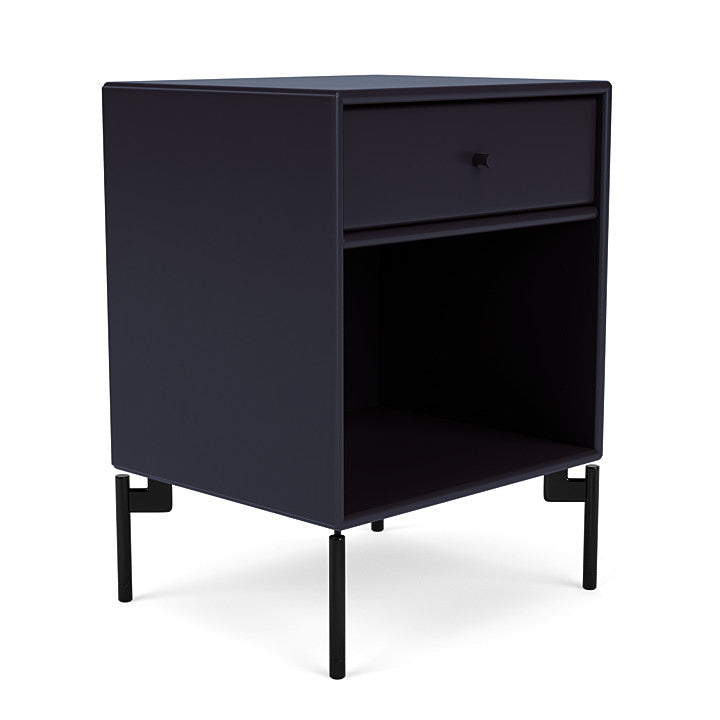 [product_category]-Montana Dream Nightstand With Legs, Shadow/Black-Montana Furniture-5714322380812-000DREAM-147-03-MON-3