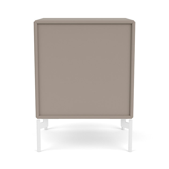 [product_category]-Montana Dream Nightstand With Legs, Truffle/Snow White-Montana Furniture-5714322380348-000DREAM-141-02-MON-4