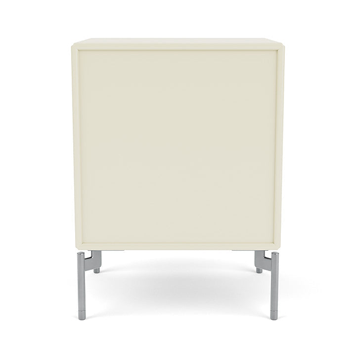 [product_category]-Montana Dream Nightstand With Legs, Vanilla/Matt Chrome-Montana Furniture-5714322205337-000DREAM-150-01-MON-4
