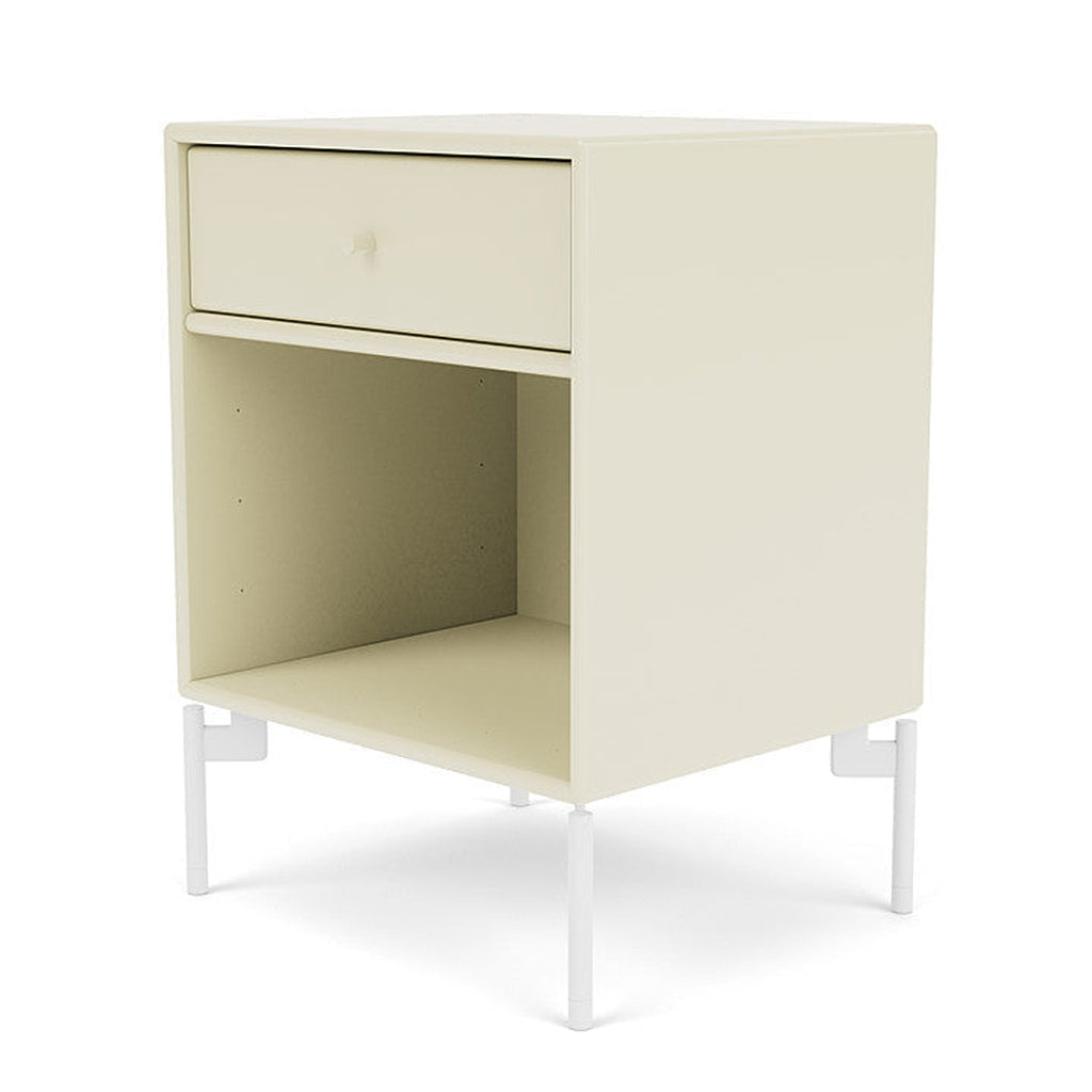 [product_category]-Montana Dream Nightstand With Legs, Vanilla/Snow White-Montana Furniture-5714322205344-000DREAM-150-02-MON-1