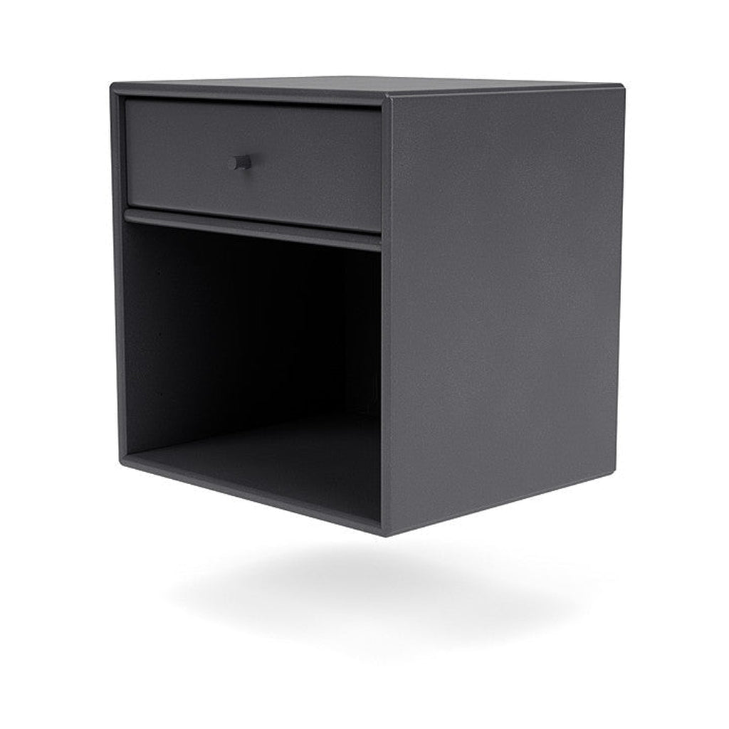 [product_category]-Montana Dream Nightstand With Suspension Rail, Carbon Black-Montana Furniture-5714322382137-000DREAM-36-04-MON-1