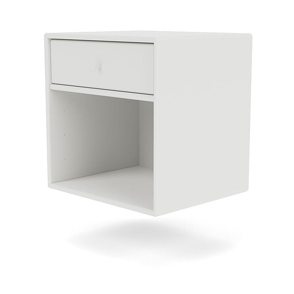 [product_category]-Montana Dream Nightstand With Suspension Rail, White-Montana Furniture-5714322343718-000DREAM-01-04-MON-1