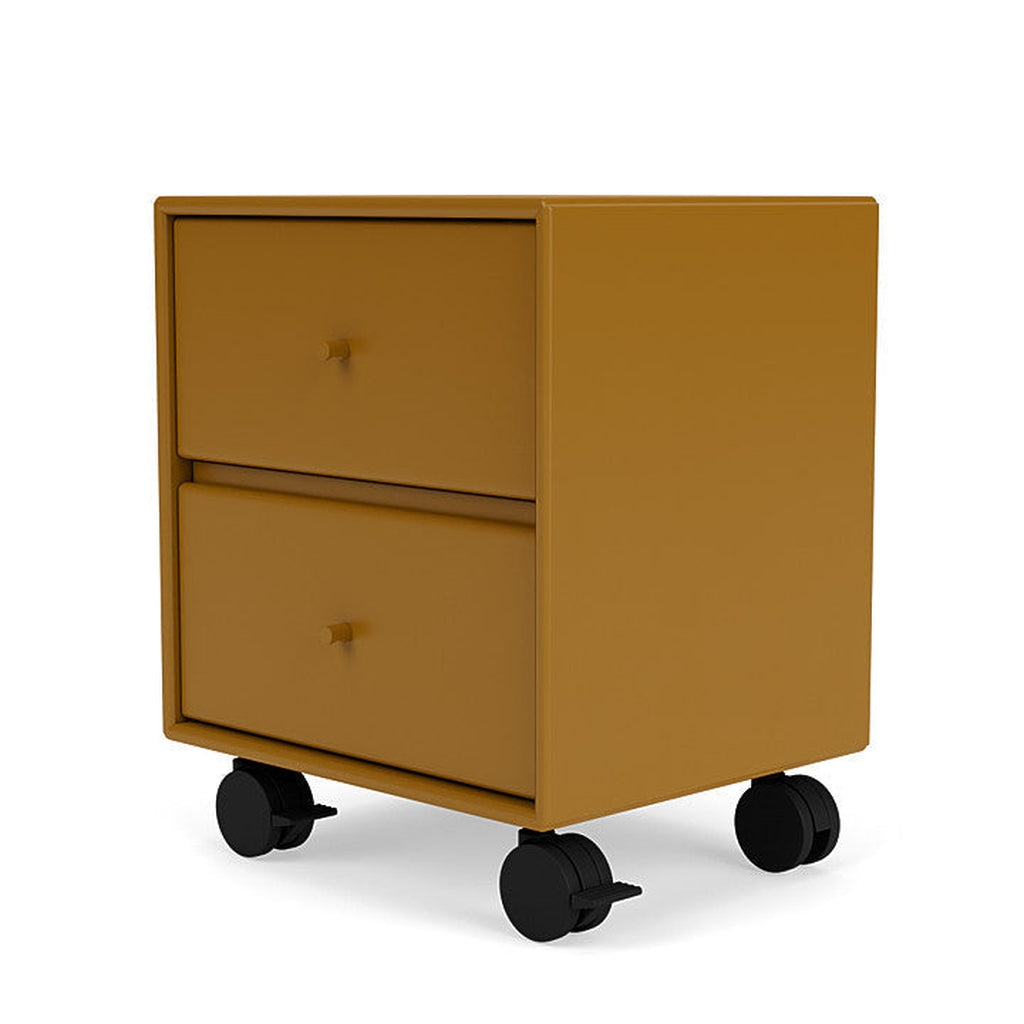 [product_category]-Montana Drift Drawer Module With Castors, Amber Yellow-Montana Furniture-5714322383028-000DRIFT-142-05-MON-1