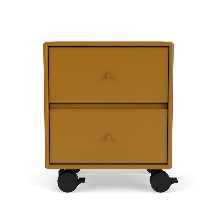 [product_category]-Montana Drift Drawer Module With Castors, Amber Yellow-Montana Furniture-5714322383028-000DRIFT-142-05-MON-2