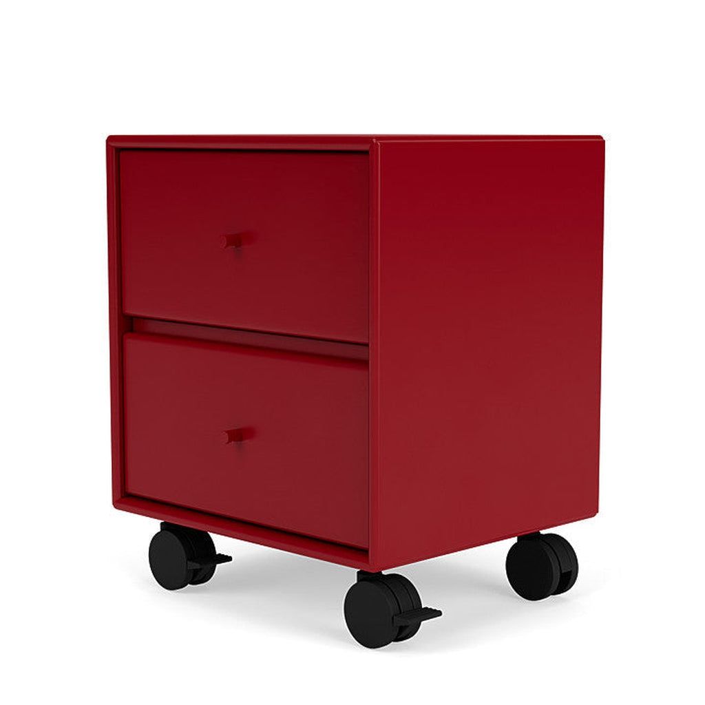 [product_category]-Montana Drift Drawer Module With Castors, Beetroot Red-Montana Furniture-5714322384681-000DRIFT-165-05-MON-1