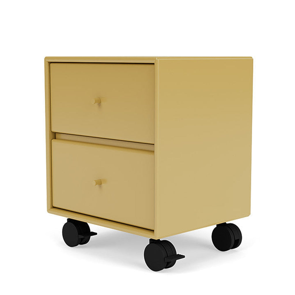 [product_category]-Montana Drift Drawer Module With Castors, Cumin Yellow-Montana Furniture-5714322384049-000DRIFT-157-05-MON-1